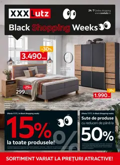 Previzualizarea de cataloage: XXXLutz Black Friday valabil de la 07.11.2025