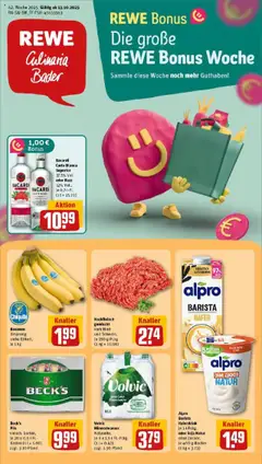 Vorschau von dem Prospekt des Geschäftes Rewe, gültig ab dem 13.10.2025