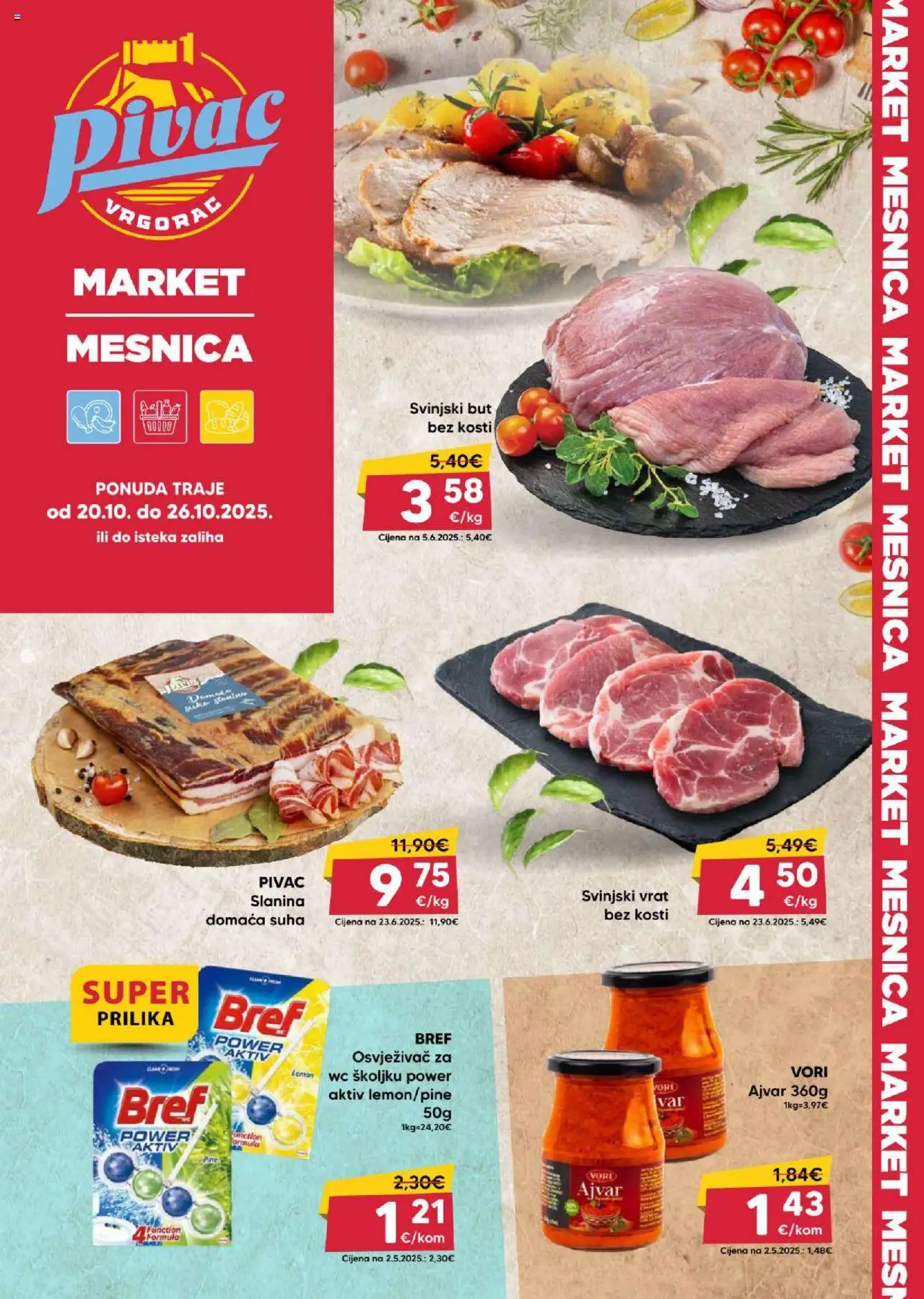 Pivac aktualni Katalog vrijedi od 20.10.2025 - tjedna akcija broj stranice 1
