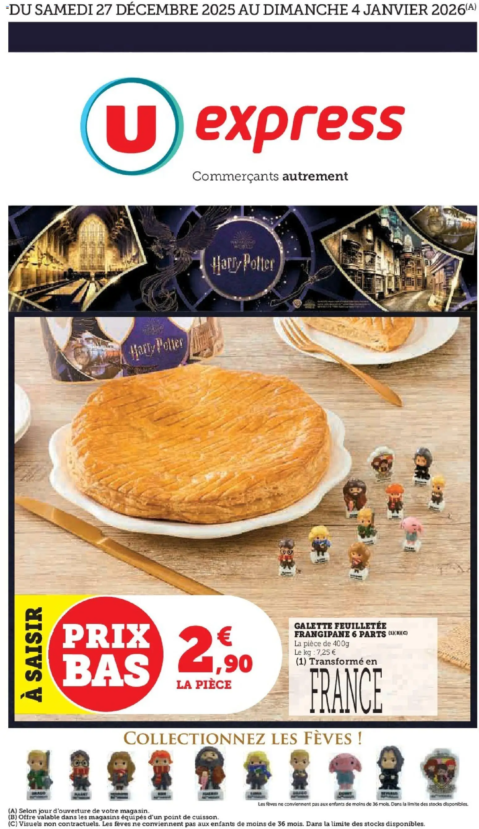 Prévisualisation de Catalogue du magasin U Express formulaire valide 27/12/2025