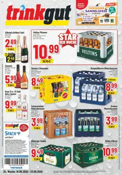 Vorschau von dem Prospekt des Geschäftes Trinkgut, gültig ab dem 18.08.2025