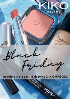 Anteprima dell'opuscolo Black Friday dal negozio Kiko valido da 25/11/2025