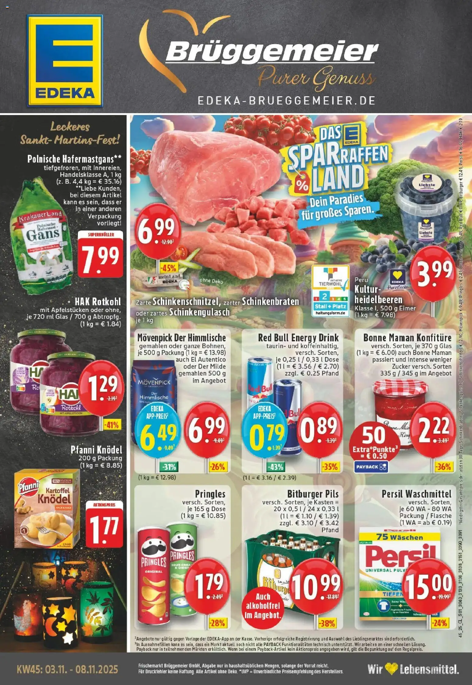 Vorschau von dem Prospekt des Geschäftes Edeka, gültig ab dem 02.11.2025
