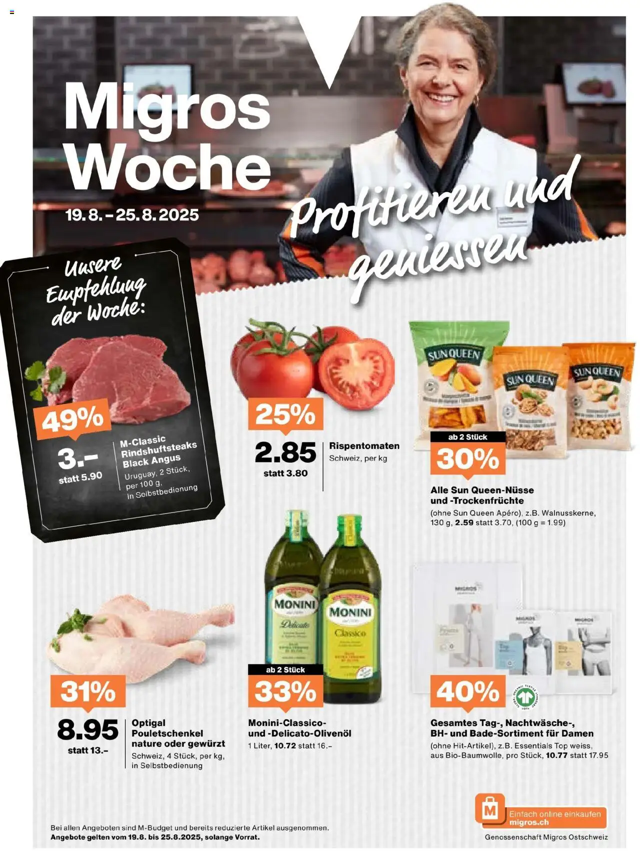 Migros Aktionen ab 19.08.2025 - Seitennummer 1