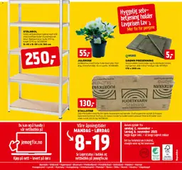 Forhåndsvis Kundeavis fra butikk Jem & Fix gyldig fra 01/11/2025 | Side: 20