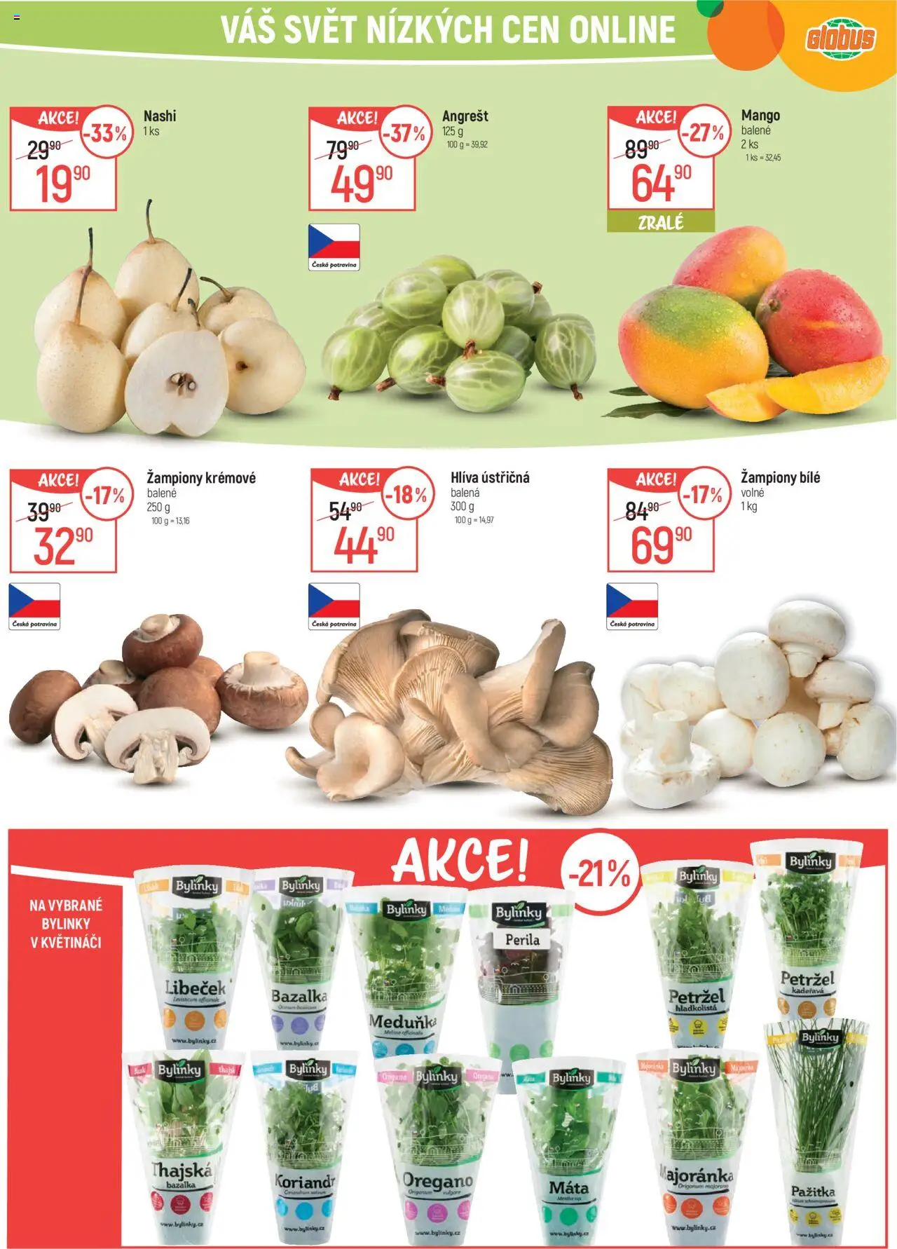  Globus leták od 16.07.2025 >> Akční nabídka "Trmice"