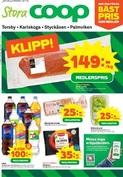 Förhandsgranska reklamblad Aktuella reklamblad Stora Coop från butik Stora Coop gäller från 01/09/2025