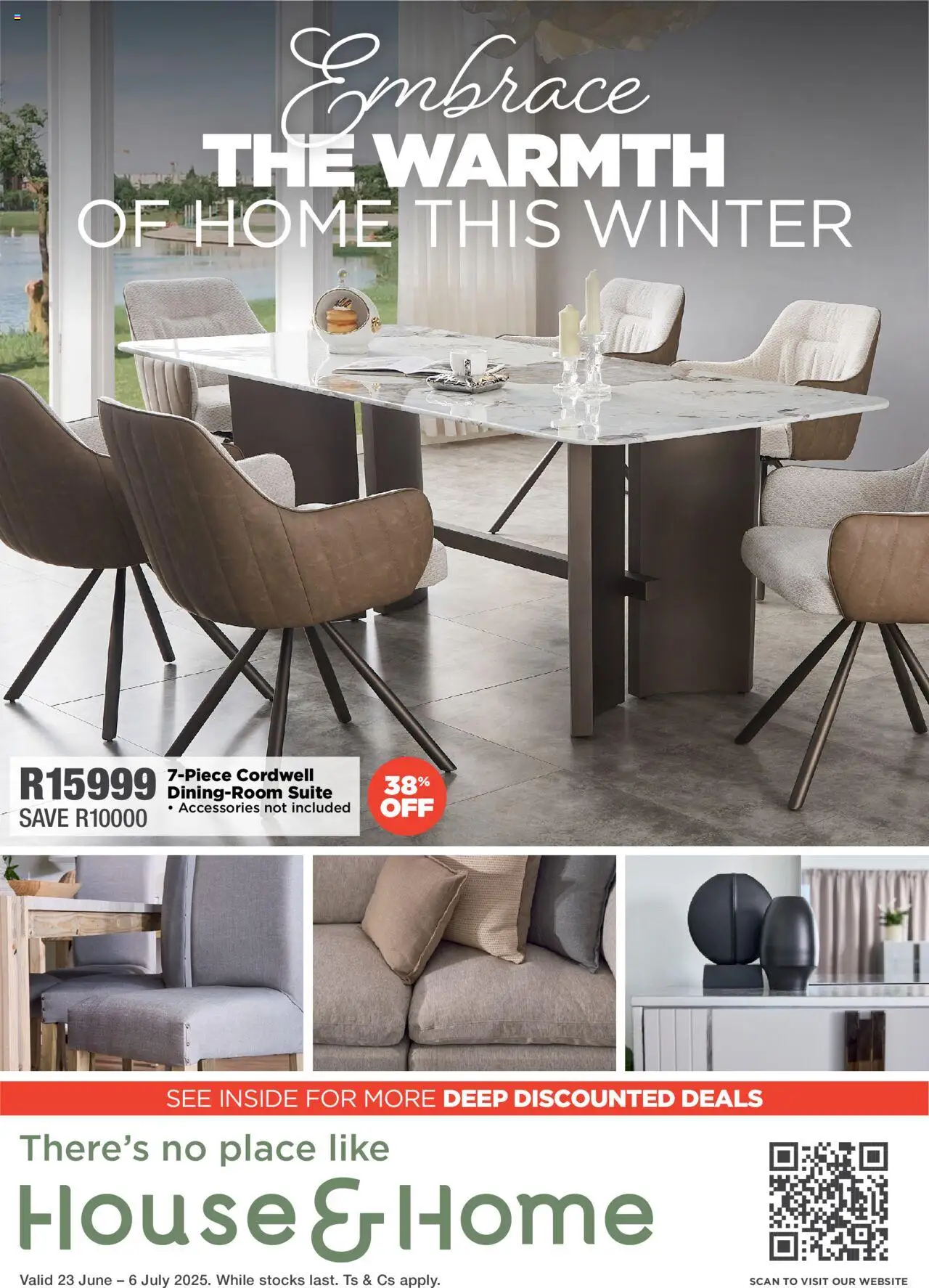 House and Home Specials from 23/06 - 06/07/2025 > Promotions