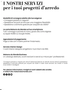 Anteprima dell'opuscolo Attuale volantino dal negozio Maisons du Monde valido da 27/08/2025 | Pagina: 146