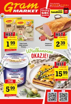 Pogląd gazetki "Gram Market gazetka" ze sklepu Gram Market ważnej od 25.03.2026