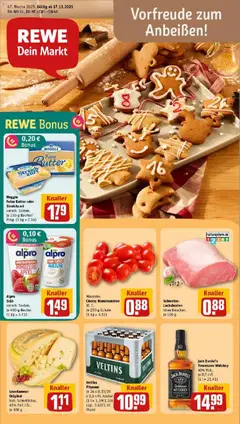 Vorschau von dem Prospekt des Geschäftes Rewe, gültig ab dem 17.11.2025