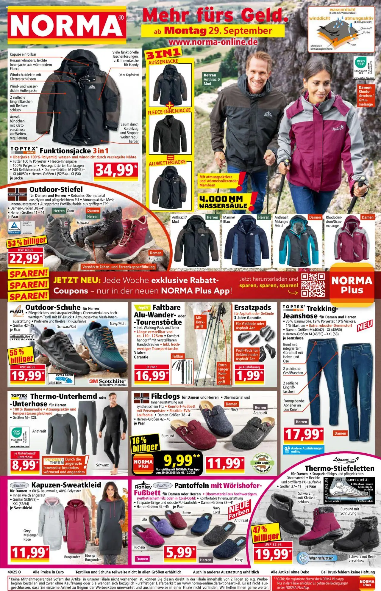 NORMA Prospekt ab 29.09.2025 > Prospekt + nächste Woche