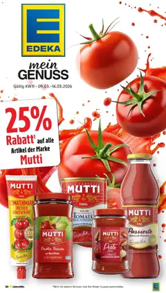Vorschau von dem Prospekt des Geschäftes Edeka, gültig ab dem 08.03.2026