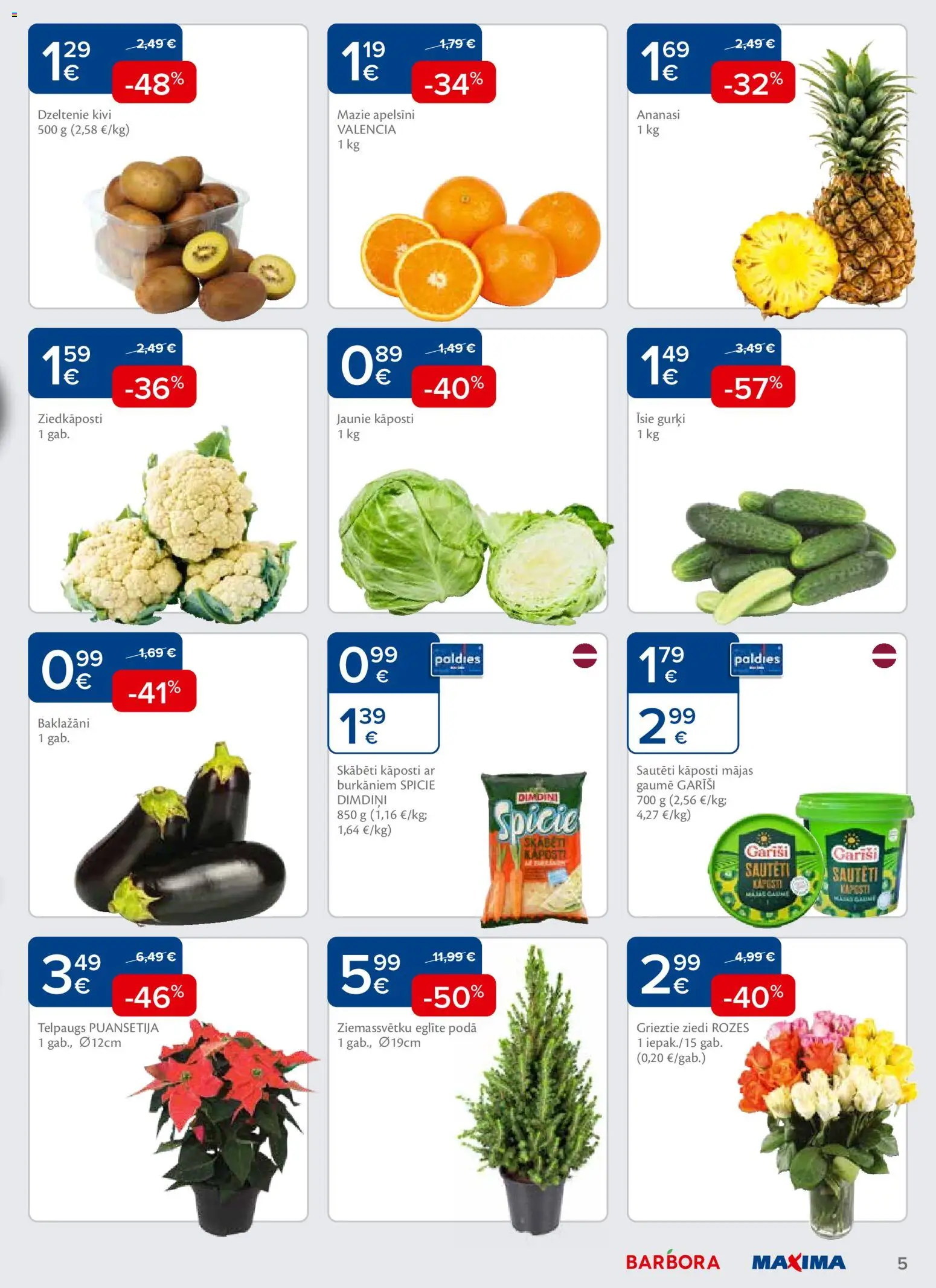 Skatīt Maxima akciju bukletu, derīgs no 2025.12.09