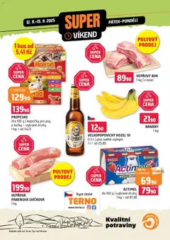 Náhled nabídky: Terno Super víkend platný od 12.09.2025