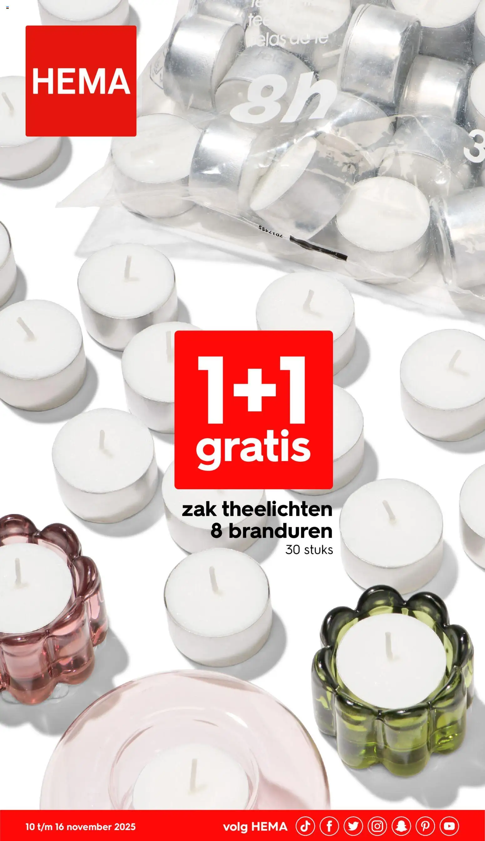 Voorbeeld van Folder / Publicité van winkel Hema geldig vanaf 10/11/2025