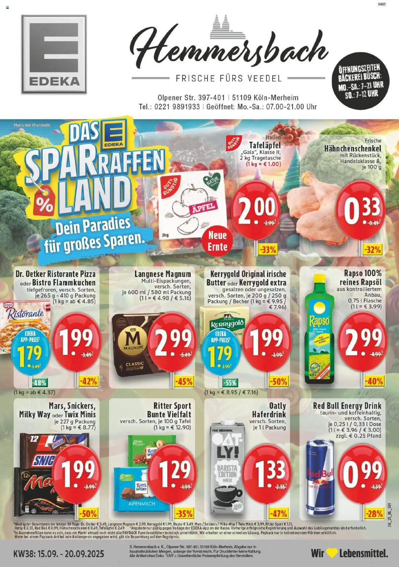 EDEKA Prospekt ab 14.09.2025 - Prospekt Köln Online