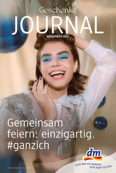 Vorschau der Angebote: dm drogerie markt dm: Geschenke Journal November 2025 gültig ab 19.11.2025