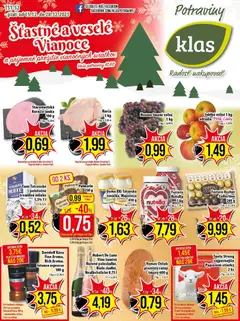 Náhľad Klas letáku platného od 15.12.2025