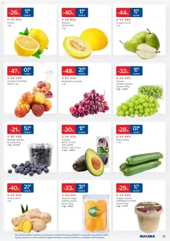 MAXIMA parduotuvės leidinio Leidinys galiojančio nuo 2025.10.28 peržiūra | puslapis: 15