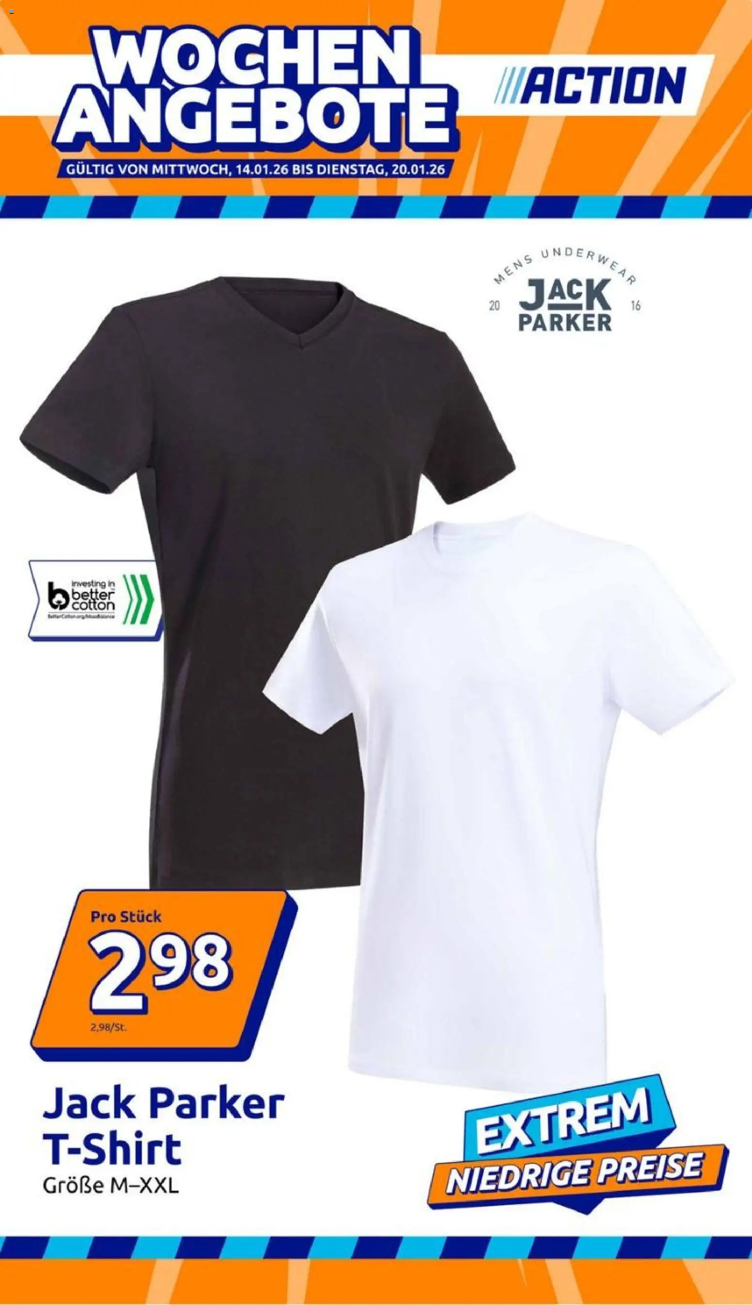 Vorschau von dem Prospekt des Geschäftes Action, gültig ab dem 14.01.2026