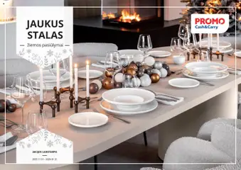ePromo parduotuvės leidinio Leidinys - Jaukus stalas galiojančio nuo 2025.11.01 peržiūra