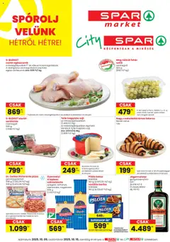 Spar Market - Akciós újság Spar Market megtekintése, amely érvényes 2025.10.09.-től