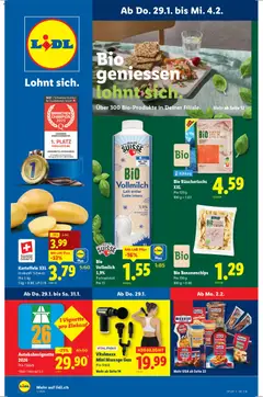 Vorschau des Merkblatts Aktionen vom Shop Lidl gültig von 29.01.2026 bis 04.02.2026
