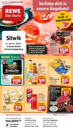 Vorschau von dem Prospekt des Geschäftes Rewe, gültig ab dem 09.02.2026