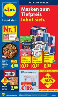 Vorschau der Angebote: Lidl St. Pölten, Klosterneuburg, Mödling gültig ab 29.01.2026