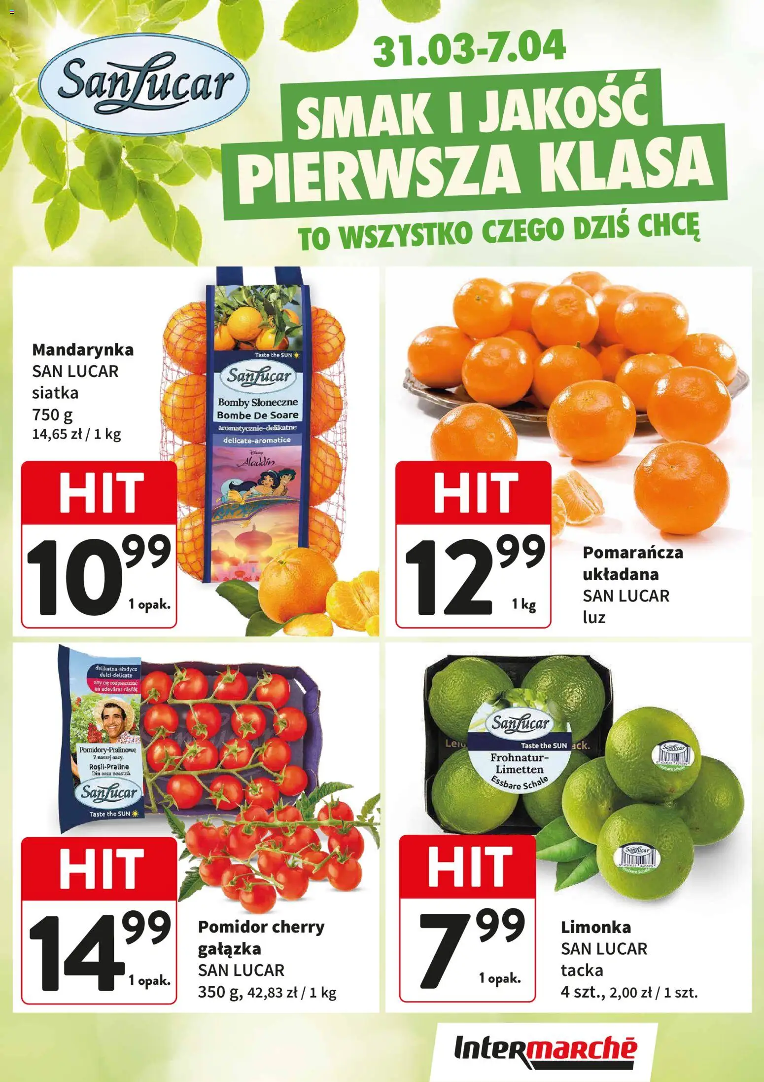Pogląd gazetki "Intermarche gazetka - Świeży Hit" ze sklepu Intermarche ważnej od 31.03.2026