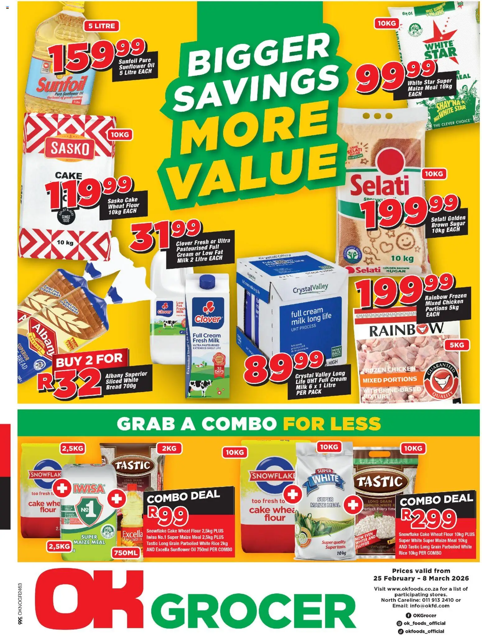 Preview of OK Foods flyer valid from 25/02/2026