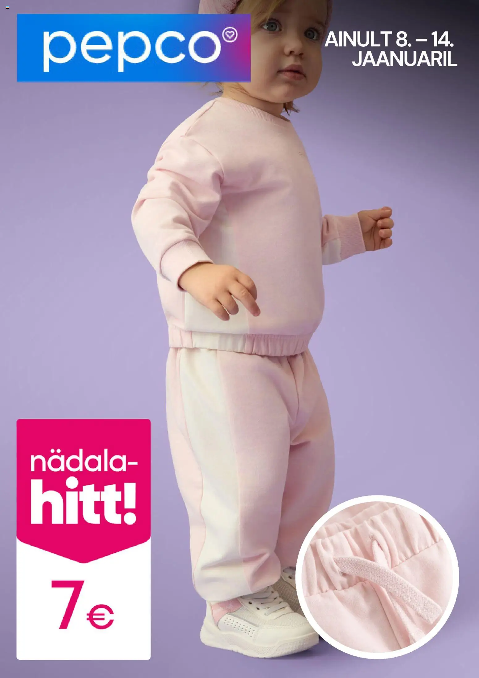 Pepco kliendilehe eelvaade alates 2026.01.08