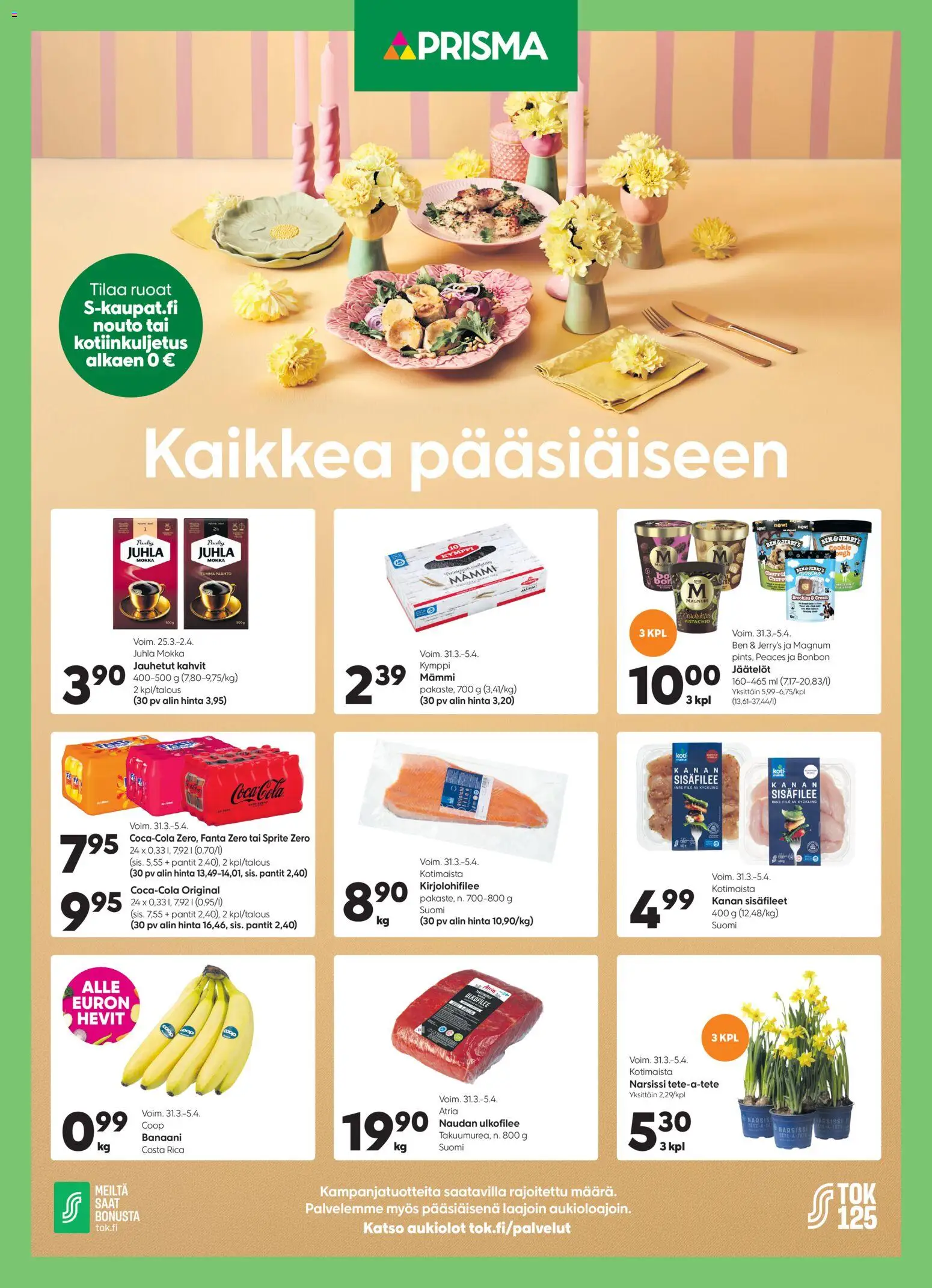 Kaupan Prisma Prisma tarjoukset esikatselu, voimassa 25/03/2026