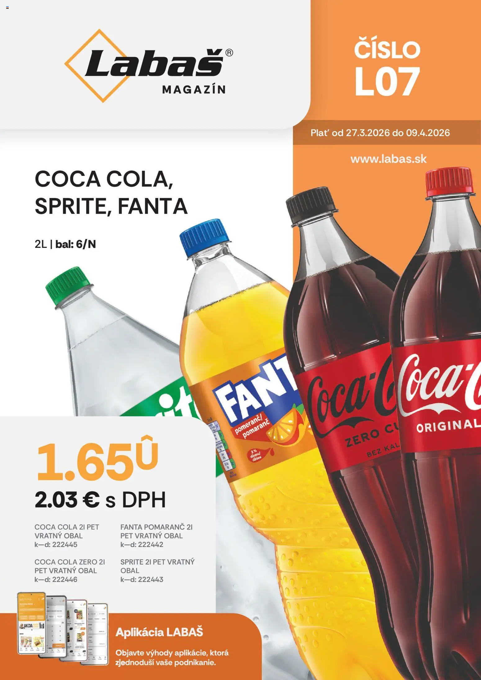 Náhľad Labaš letáku platného od 27.03.2026