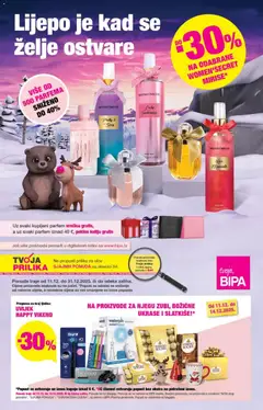 Pregled letka Katalog trgovine Bipa vrijedi od 11.12.2025
