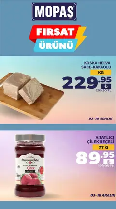 Mopaş Katalog 03.12.2025 - Broşürünün önizlemesi | Strana: 3