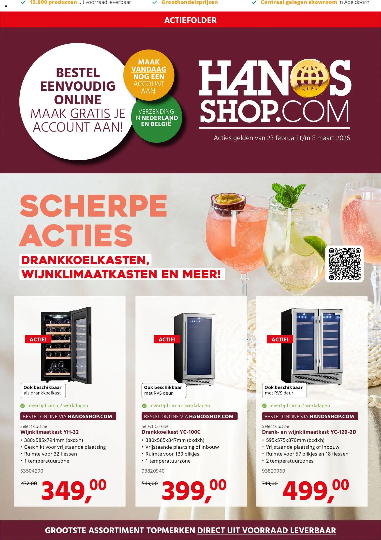 Voorbeeld van Shop folder van winkel Hanos geldig vanaf 23-02-2026