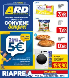 Anteprima dell'opuscolo ARD Discount volantino Palermo dal negozio ARD Discount valido da 02/03/2026