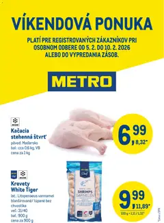 Náhľad Metro letáku platného od 05.02.2026