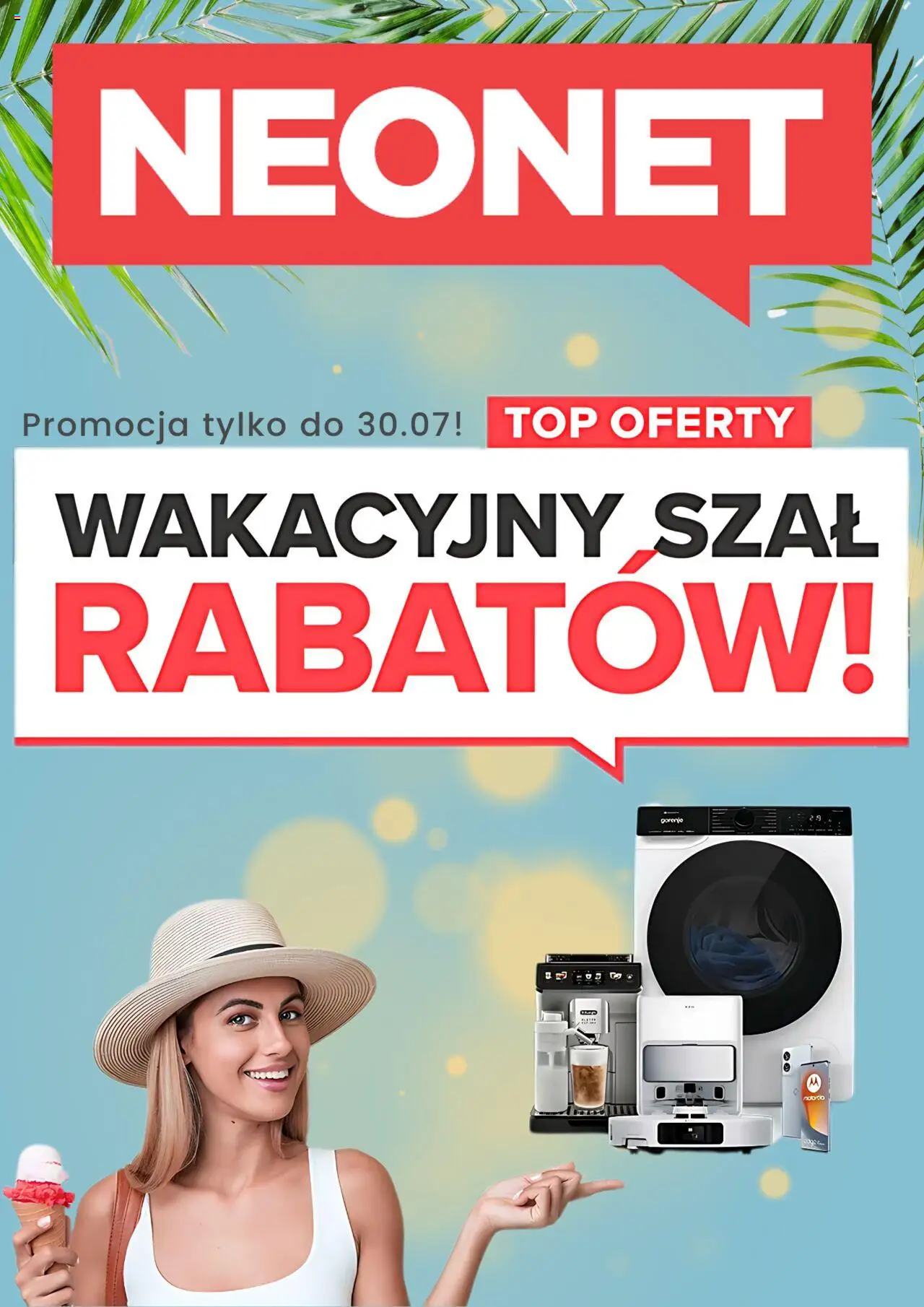 Neonet Promocje od 17.07.2025 - Nowa Gazetka - Numer strony 1