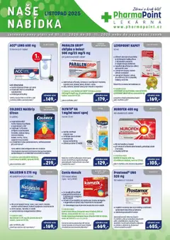 Náhled nabídky: Pharmapoint Leták platný od 01.11.2025