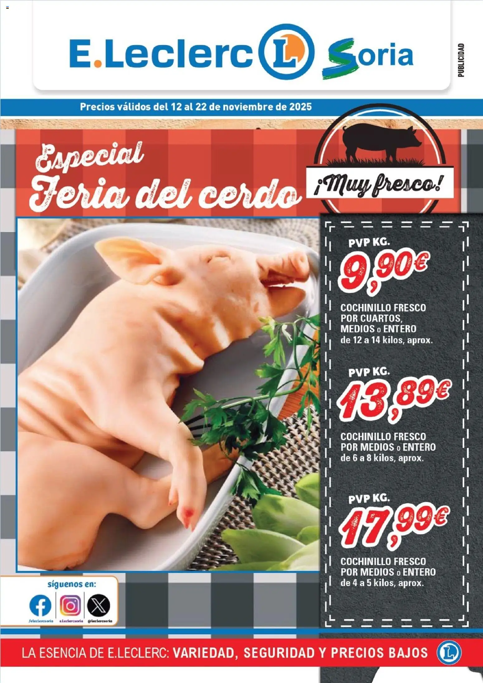 Vista previa del folleto de la tienda E.Leclerc válido desde el 12/11/2025 