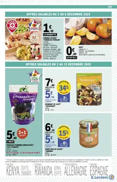 Prévisualisation de Catalogue de la semaine 49 du magasin E.Leclerc formulaire valide 02/12/2025 | Page: 29