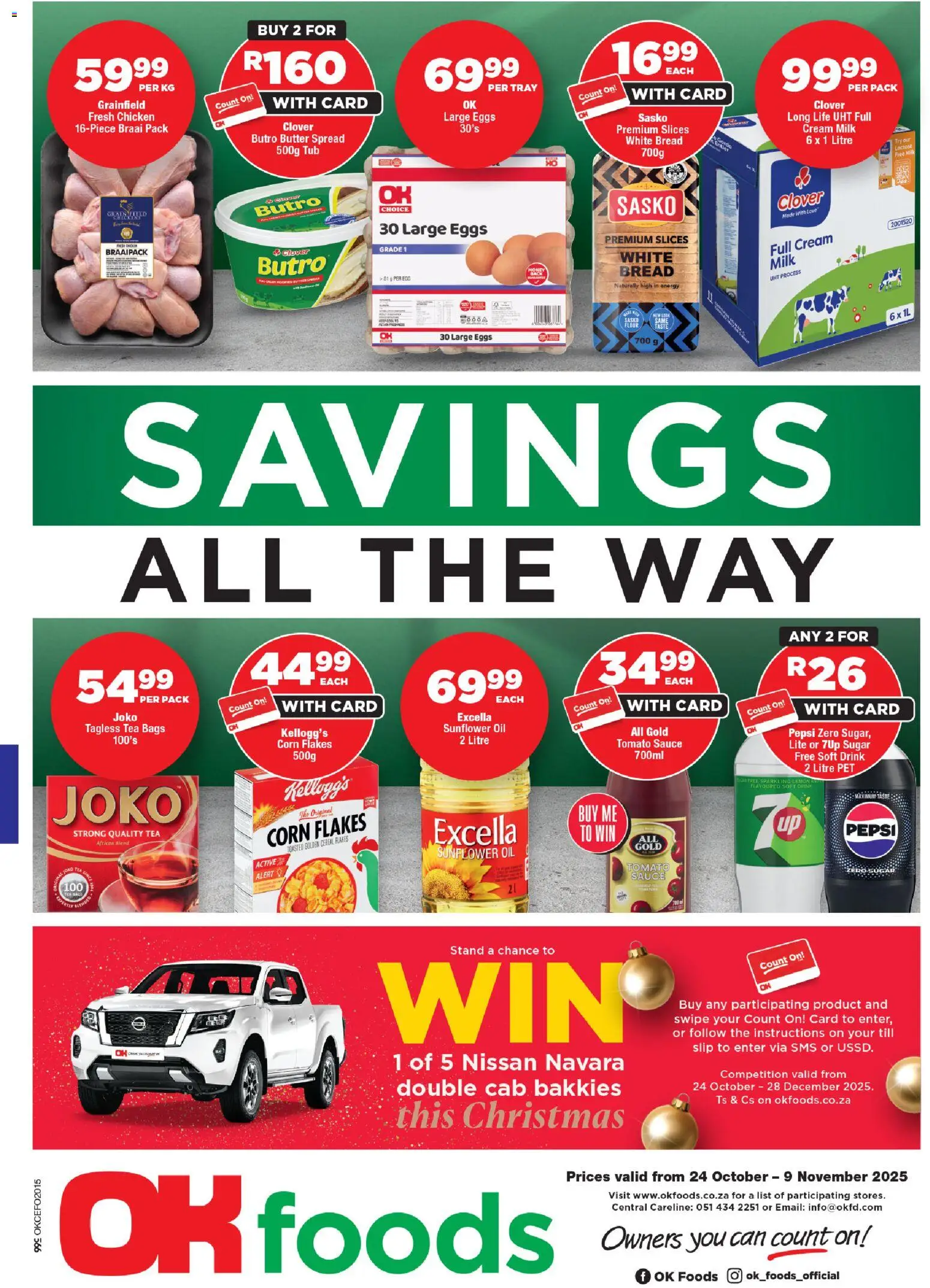 OK Foods Northern Cape - Specials from 24/10 - 09/11/2025 > Promotions