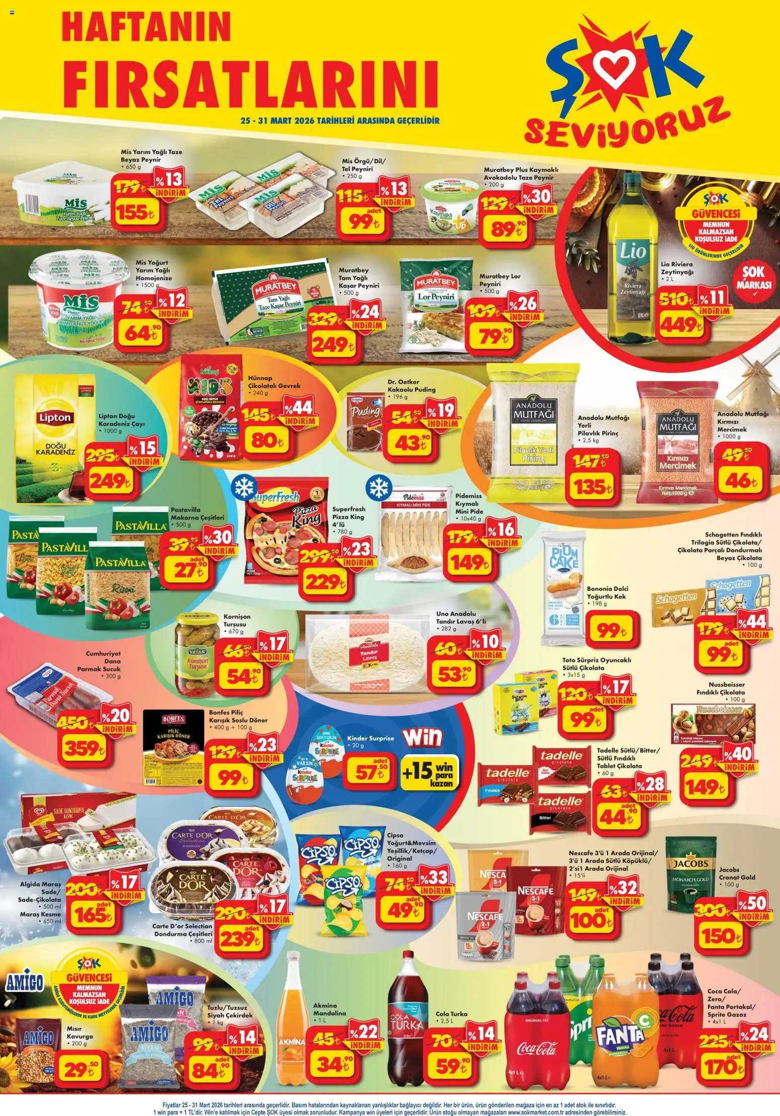 Şok Market Şok Market Katalog 25.03.2026 - Broşürünün önizlemesi