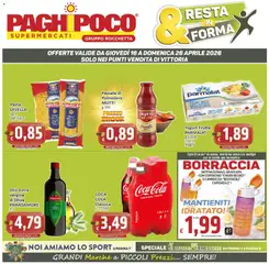 Anteprima dell'opuscolo Paghi Poco volantino Vittoria dal negozio Paghi Poco valido da 16/04/2026