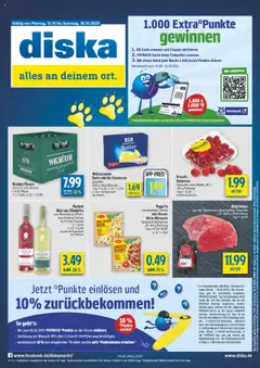 Vorschau von dem Prospekt des Geschäftes Diska, gültig ab dem 13.10.2025