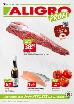 Vorschau des Merkblatts Aktionen vom Shop Aligro gültig von 26.01.2026 bis 31.01.2026