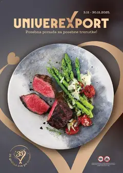 Pregled Univerexport kataloga - važi od 03.11.2025